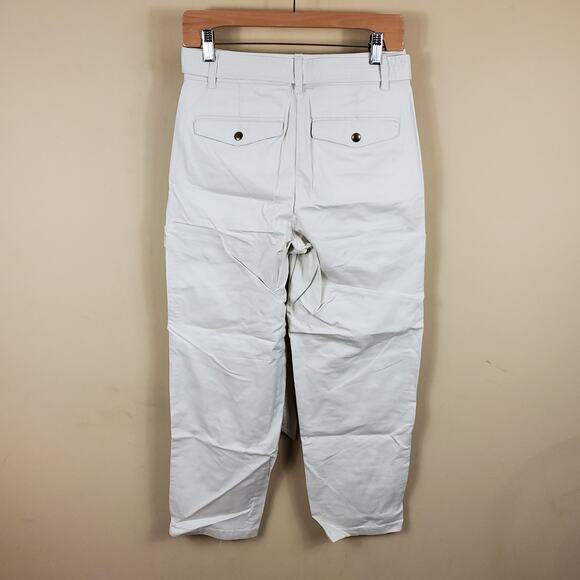 J. Crew Belted military Pant in Natural Size 0 - Picture 6 of 12